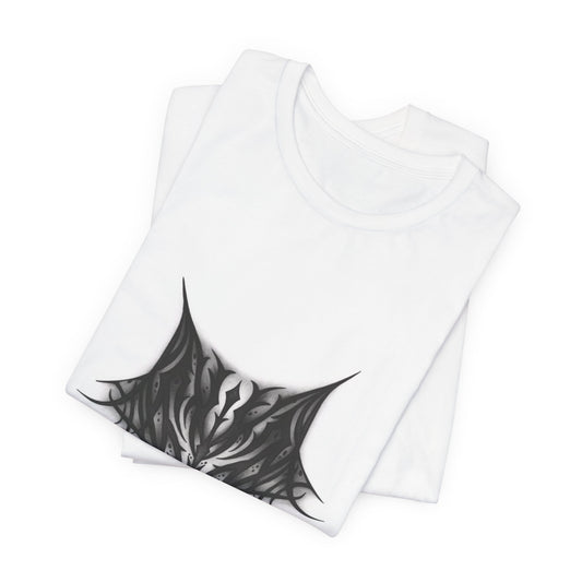 Ciber cover con tela Camiseta unisex de manga corta de punto